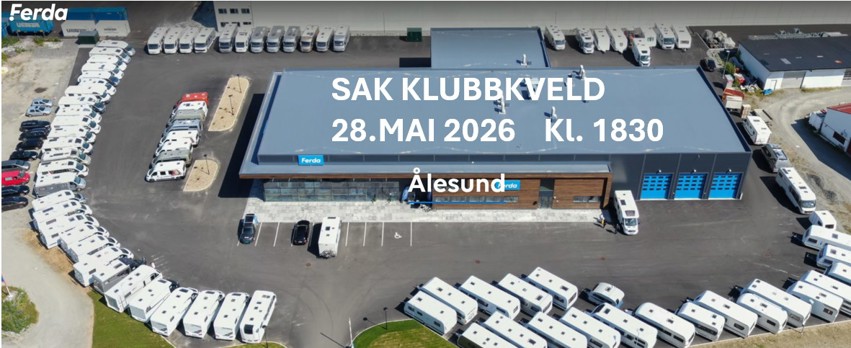 Klubbkveld torsdag 28.mai 2026