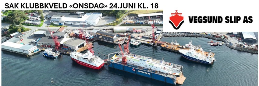 KLUBBKVELD 24.JUNI 2026 VEGSUND SLIP AS