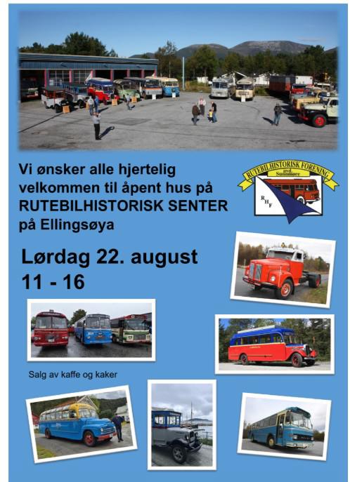 Rutebil historisk inviterer til åpen dag 22.august
