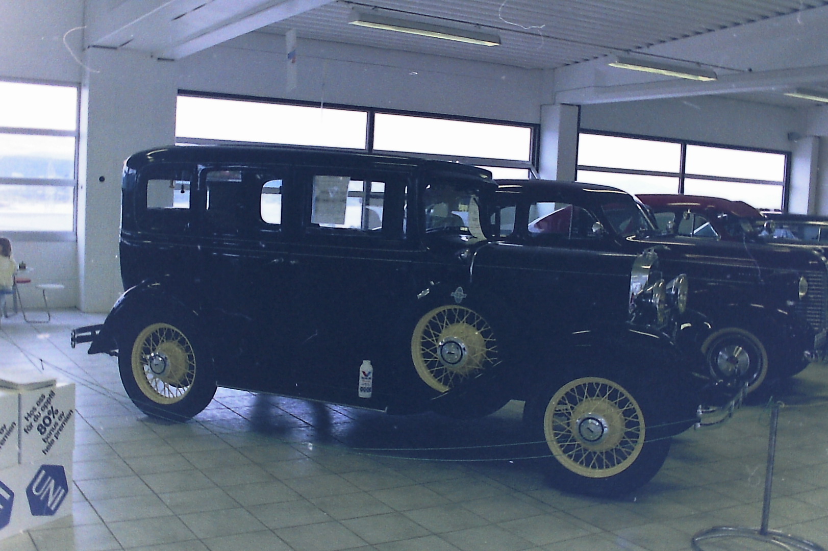 Vår første utstilling i 1989