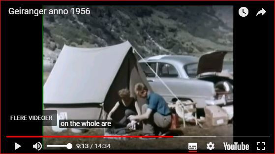 Geiranger anno 1956