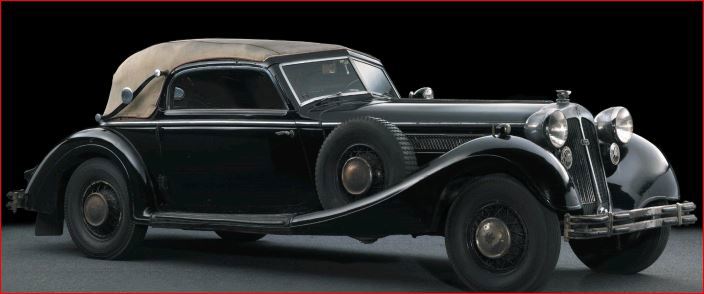 Unik Horch 853 Sport Cabriolet solgt!