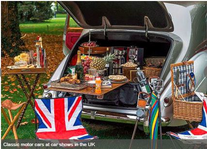 Veteranbilarrangement i England